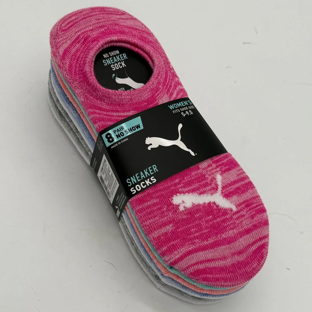 Puma Dry Cell Moisture Wicking Lightweight Comfort Arch Support Socks 5-9.5 - Picture 3 of 6